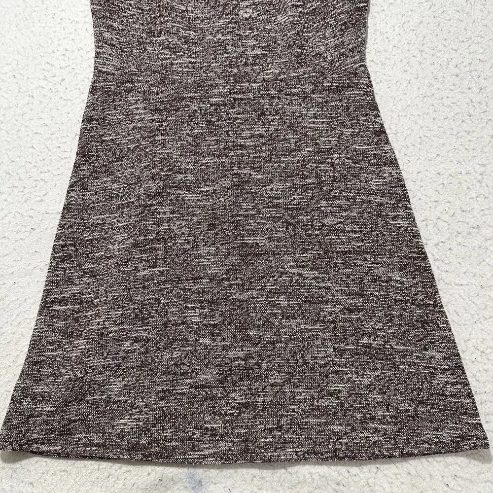 Ann Taylor LOFT Women's 4 Burgundy Short Sleeve Fringe Short Sleeve Sheath Dress - Picture 7 of 12